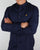 Lyle And Scott Poplin Slim Fit Shirt Navy