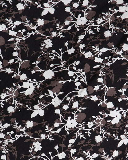 Pretty Green Ivylea Blumenhemd Schwarz