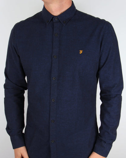 Farah Steen Hemd True Blue