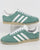 Adidas Gazelle Trainers Green Steel/Ice Gum