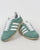 Adidas Gazelle Trainers Green Steel/Ice Gum