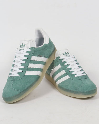 Adidas Gazelle Sneakers Grün Stahl/Eisgummi