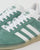 Adidas Gazelle Trainers Green Steel/Ice Gum