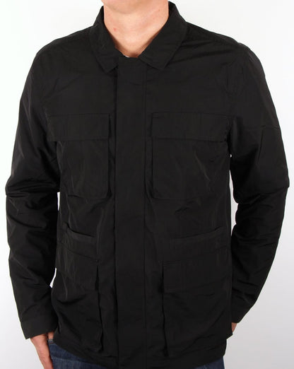 Bellfield Pogue Overshirt-Jacke Schwarz