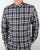 Bellfield Dillon Check Shirt Blue