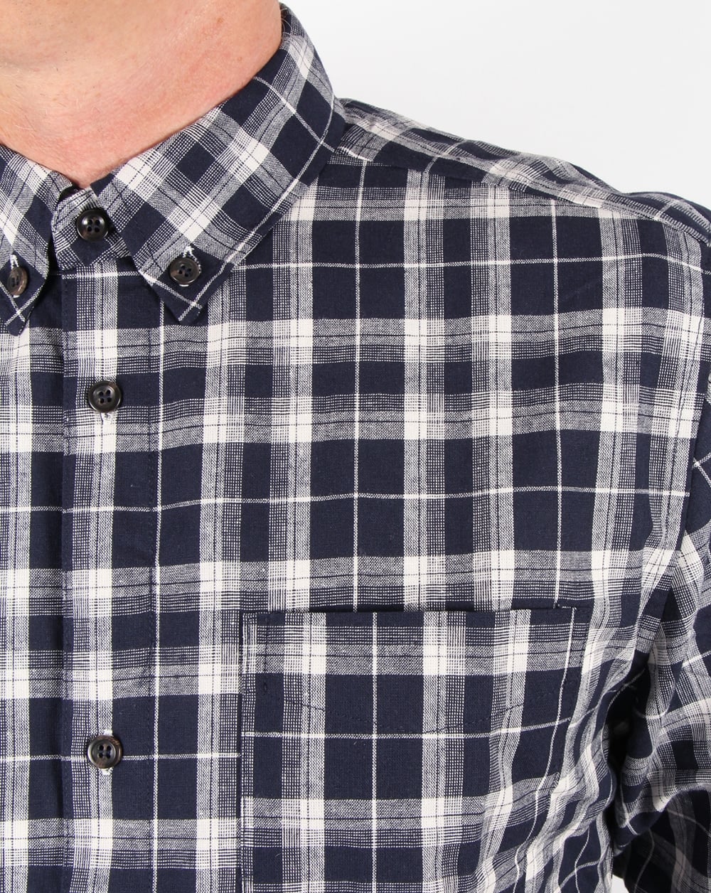 Bellfield Dillon Karohemd Blau