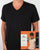 Lacoste Twin Pack V Neck T Shirts Black