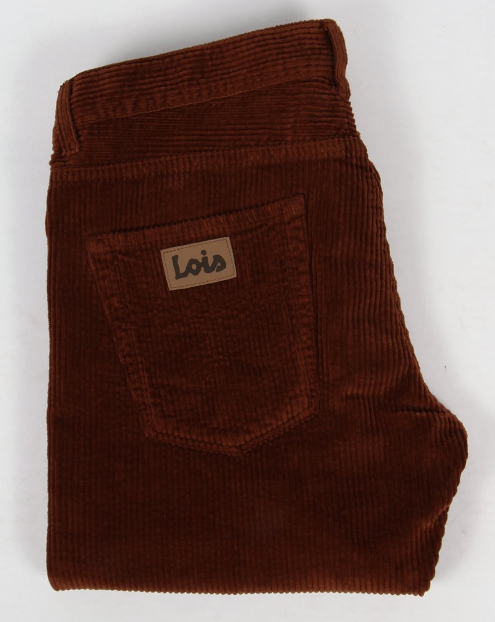Lois Dallas Jumbo Cord Dunkelbraun
