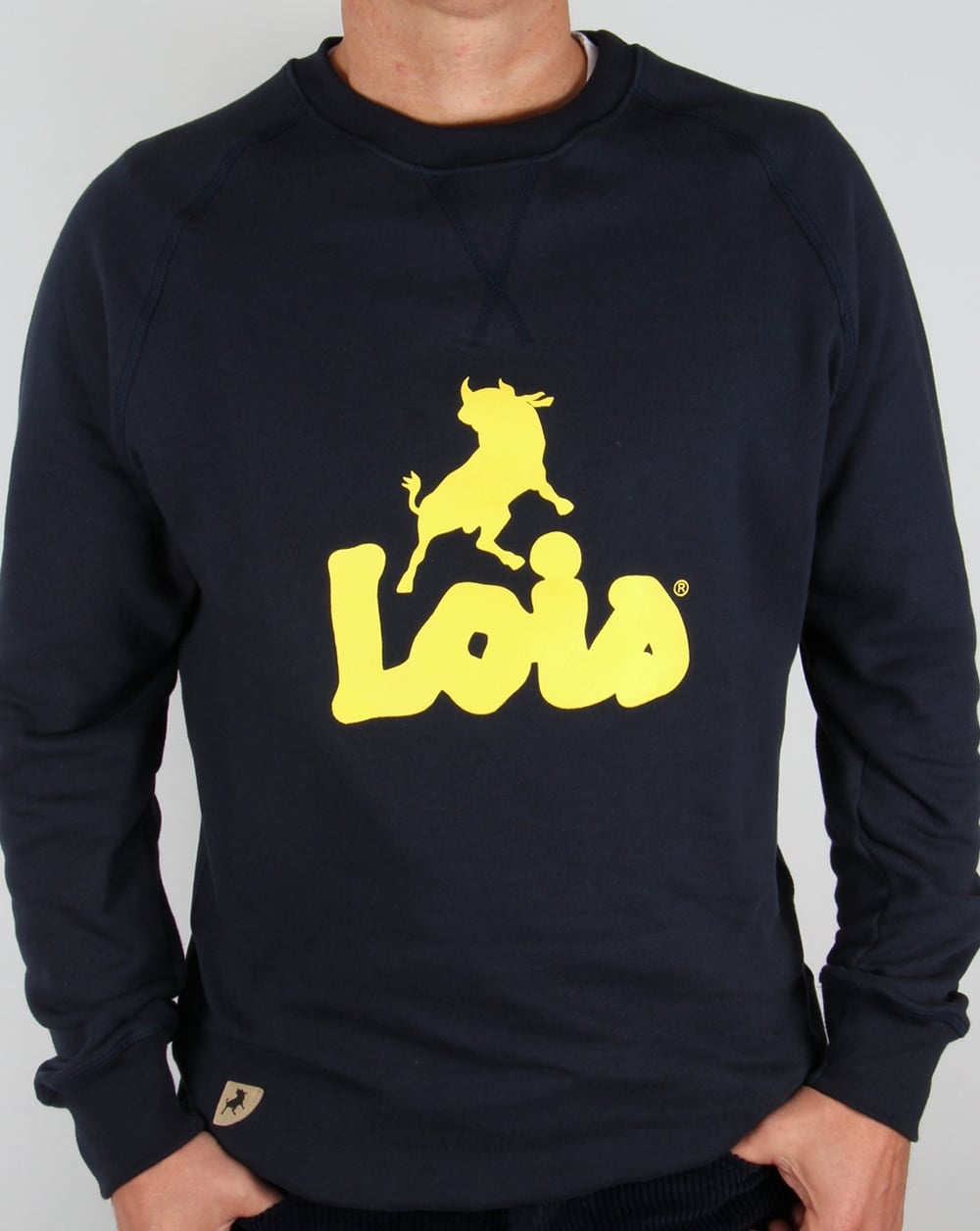 Lois Lisbon Sweatshirt Marineblau/Gelb