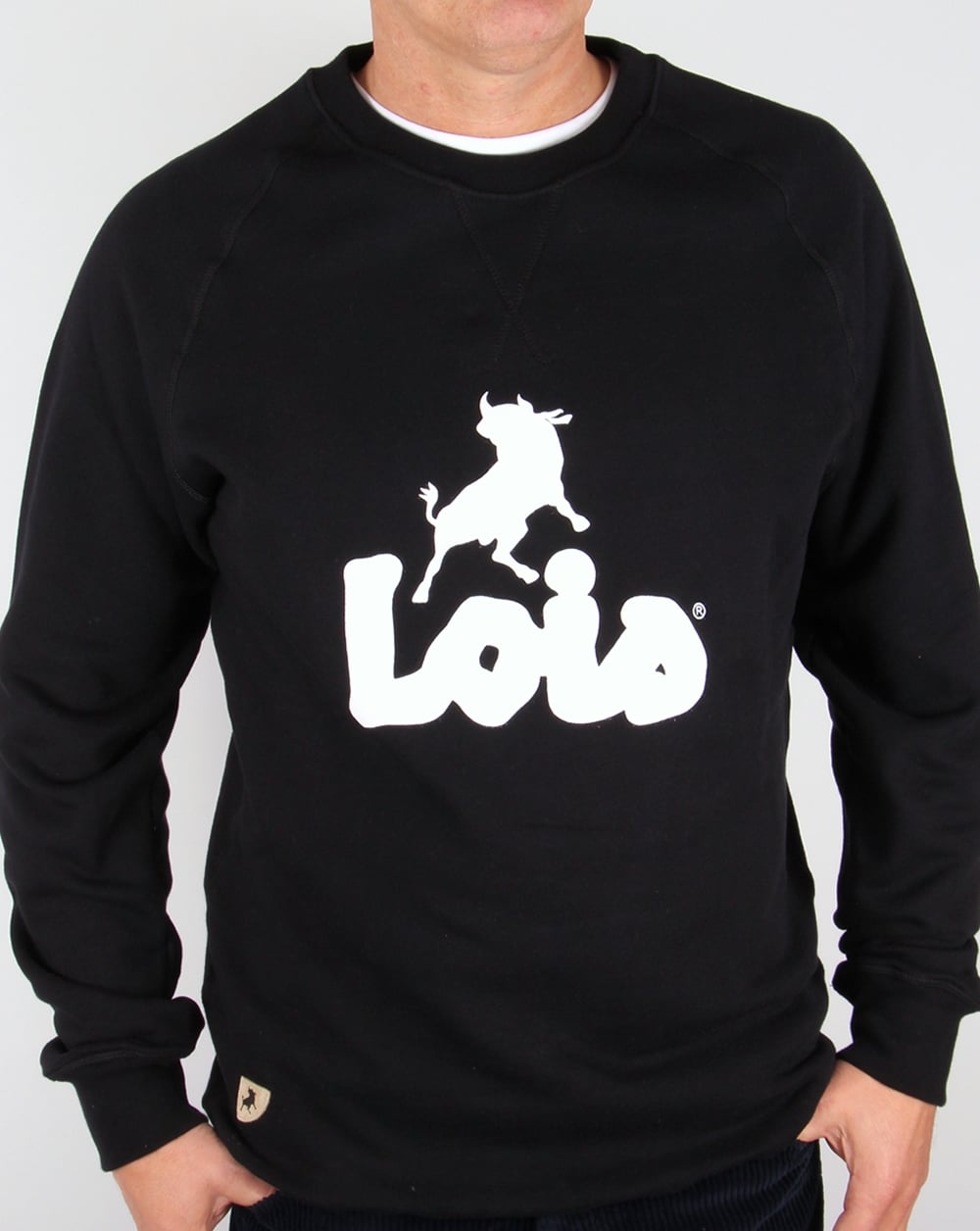 Lois Lisbon Sweatshirt Schwarz/Weiß