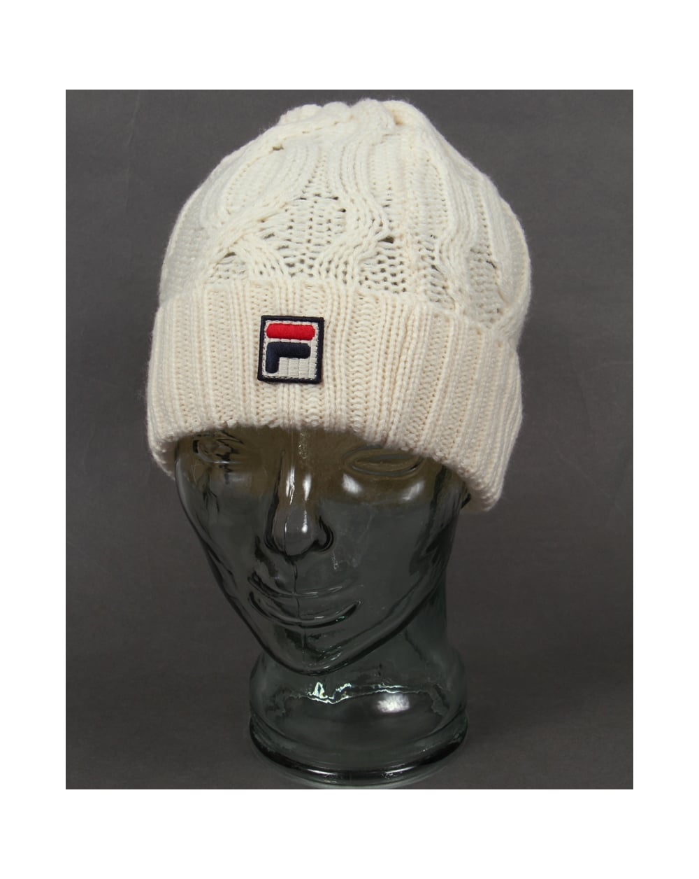 Fila Vintage Marsura Strick-Skimütze Gardenia