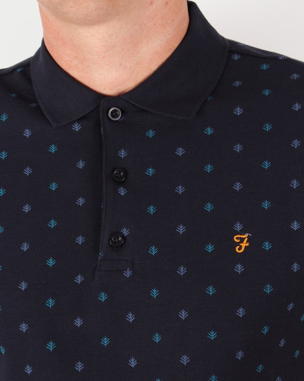 Farah Brady Poloshirt, Marineblau