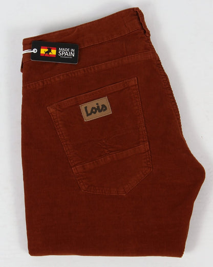 Lois Sierra Nadelkordeln Rostbraun