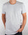 Lacoste Twin Pack Crew Neck T Shirts Grey Melange