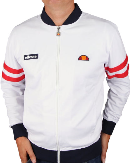 Ellesse – Roma – Trainingsjacke in Weiß