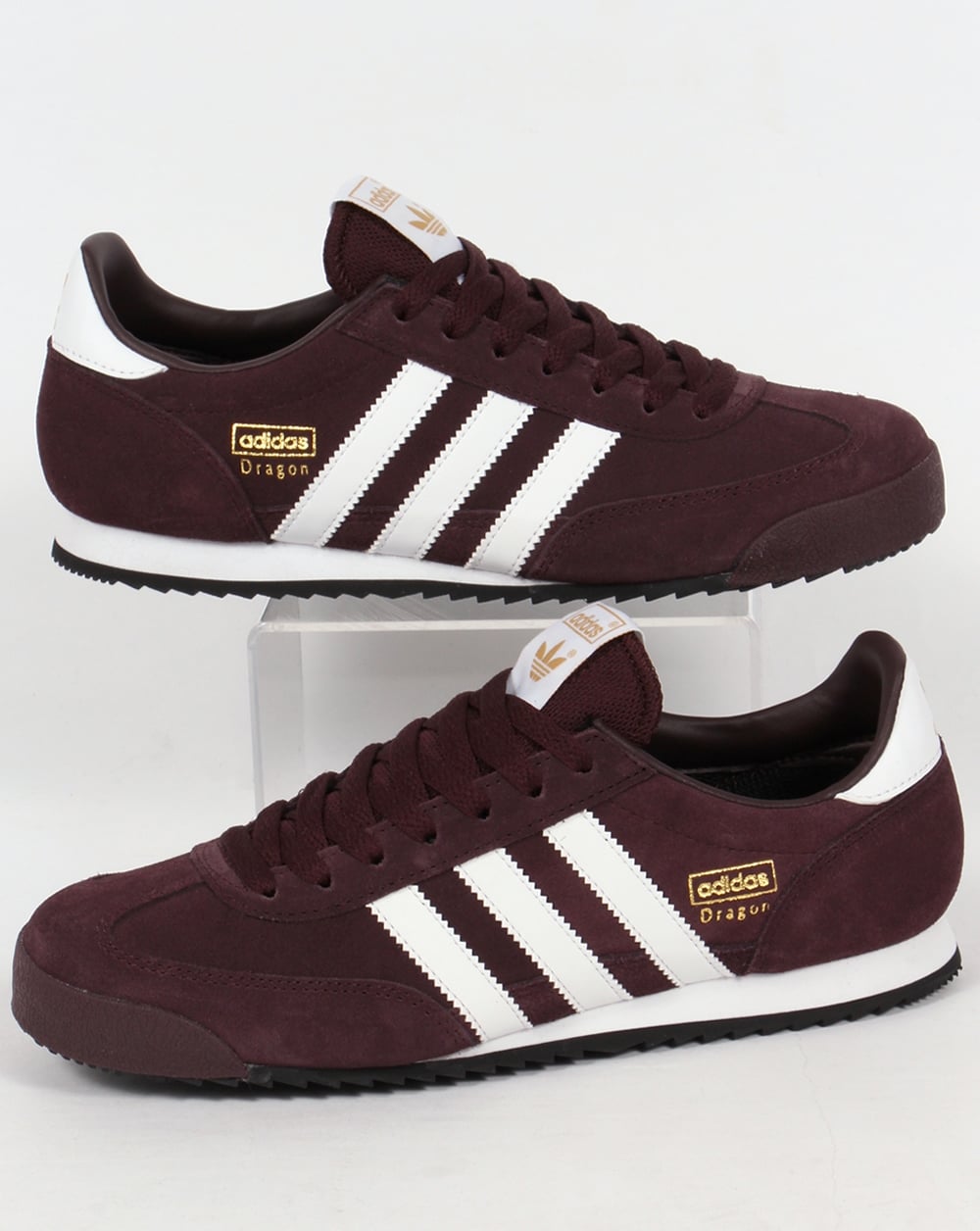 Adidas Dragon Sneakers Nachtrot/Weiß