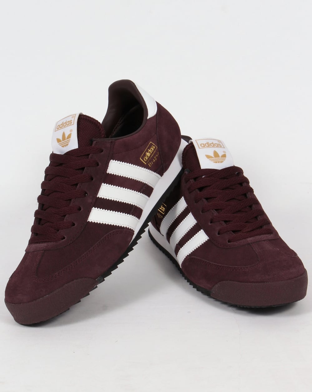 Adidas Dragon Sneakers Nachtrot/Weiß