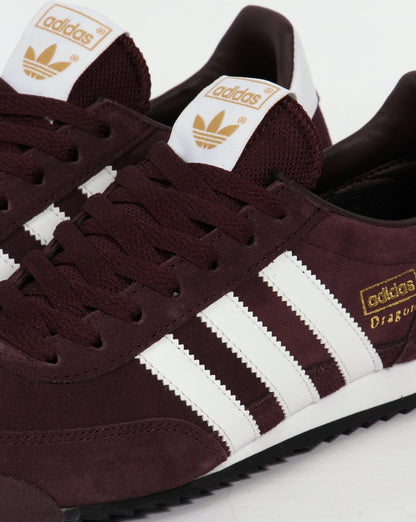 Adidas Dragon Sneakers Nachtrot/Weiß