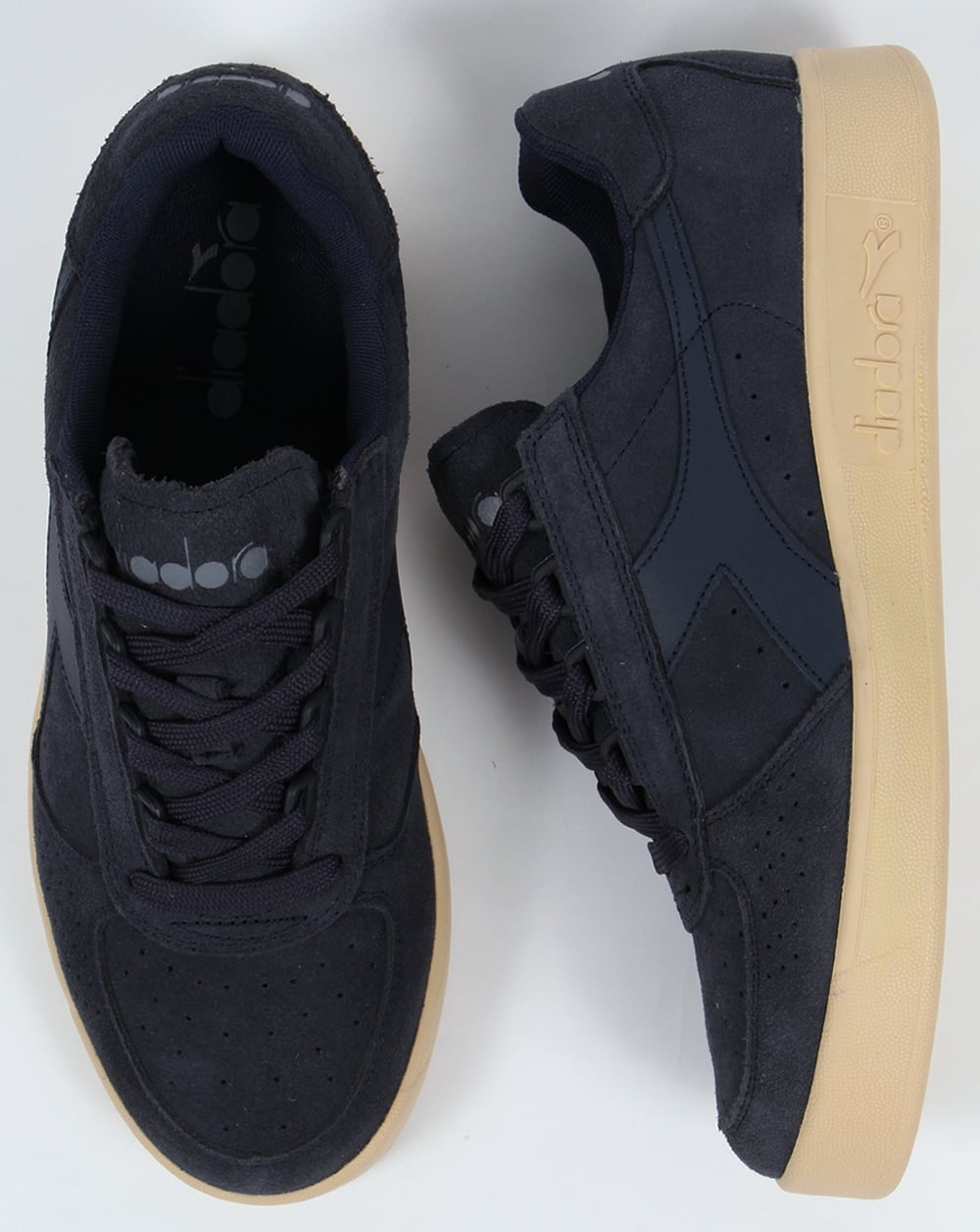 Diadora B. Elite Suede Trainers Navy Tuareg