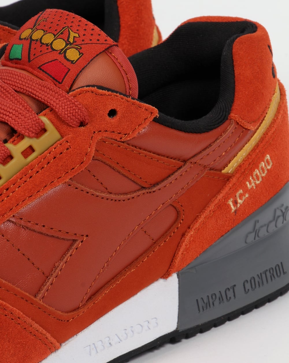 Diadora IC 4000 Premium Sneaker Burnt Orange