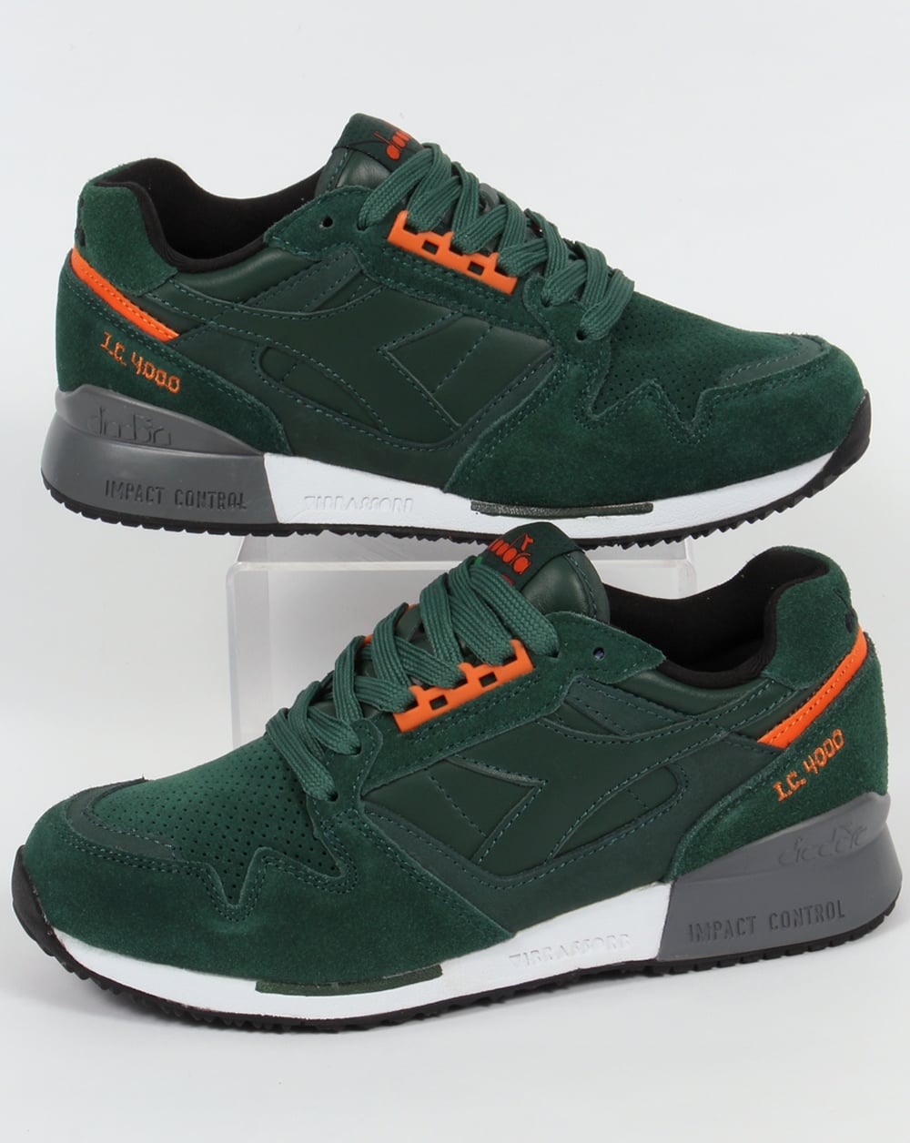 Diadora IC 4000 Premium Sneaker Dschungelgrün