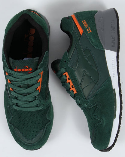 Diadora IC 4000 Premium Sneaker Dschungelgrün