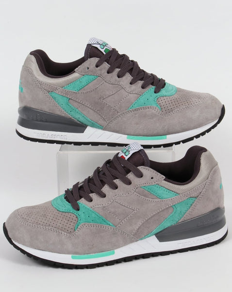 Diadora Intrepid Premium Trainers Grey Ash Dust
