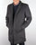 Bellfield Jak Wool Overcoat Grey