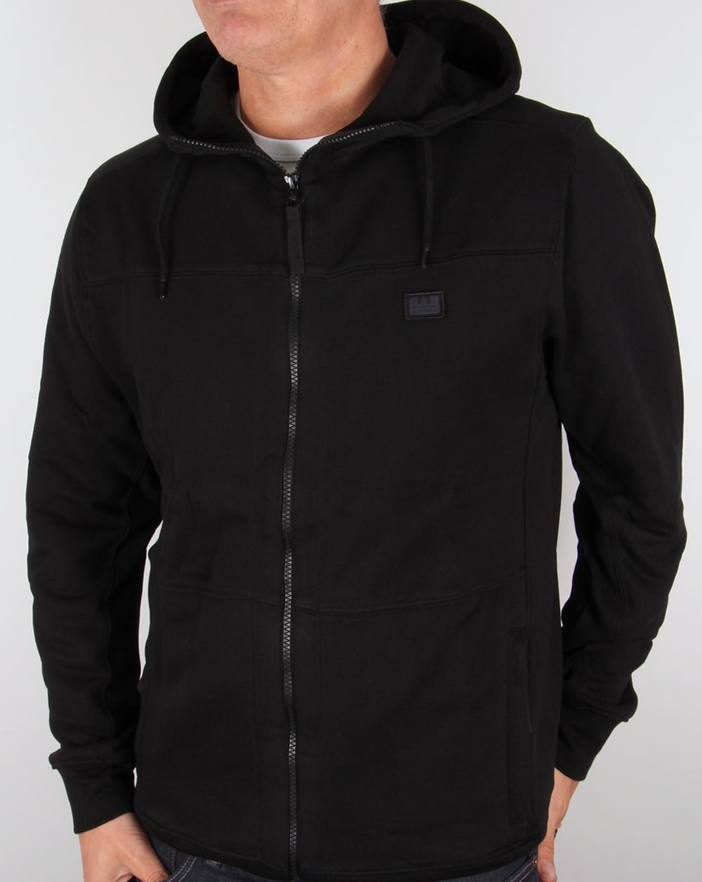 Weekend Offender Lee Kapuzenjacke Schwarz