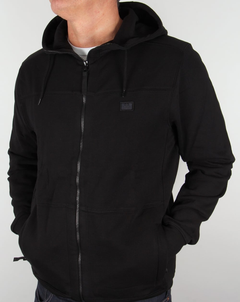 Weekend Offender Lee Kapuzenjacke Schwarz