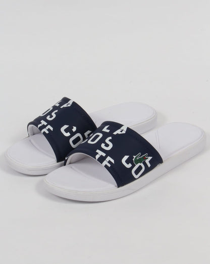 Lacoste L.30 Pantoletten Marineblau