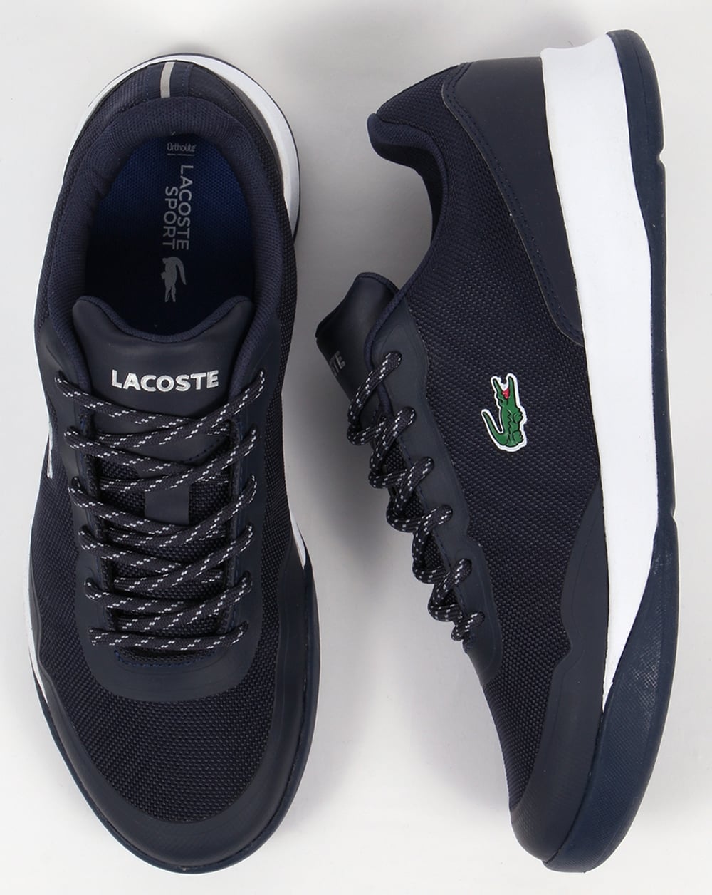 Lacoste – LT Spirit 117 – Marineblaue Turnschuhe