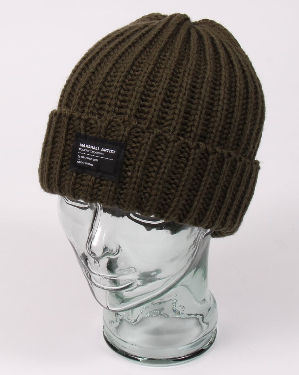 Marshall Artist Made In England Wollmütze Khaki Grün