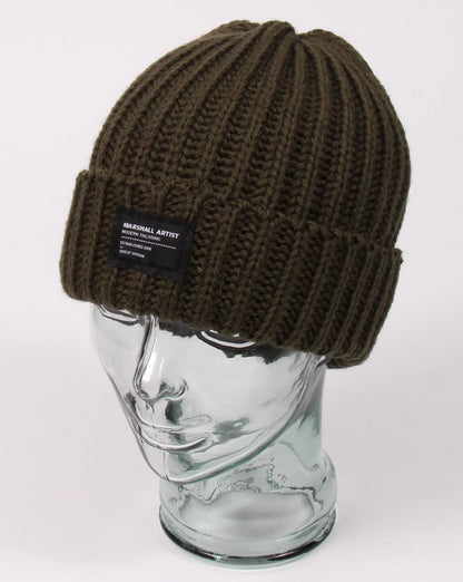 Marshall Artist Made In England Wollmütze Khaki Grün