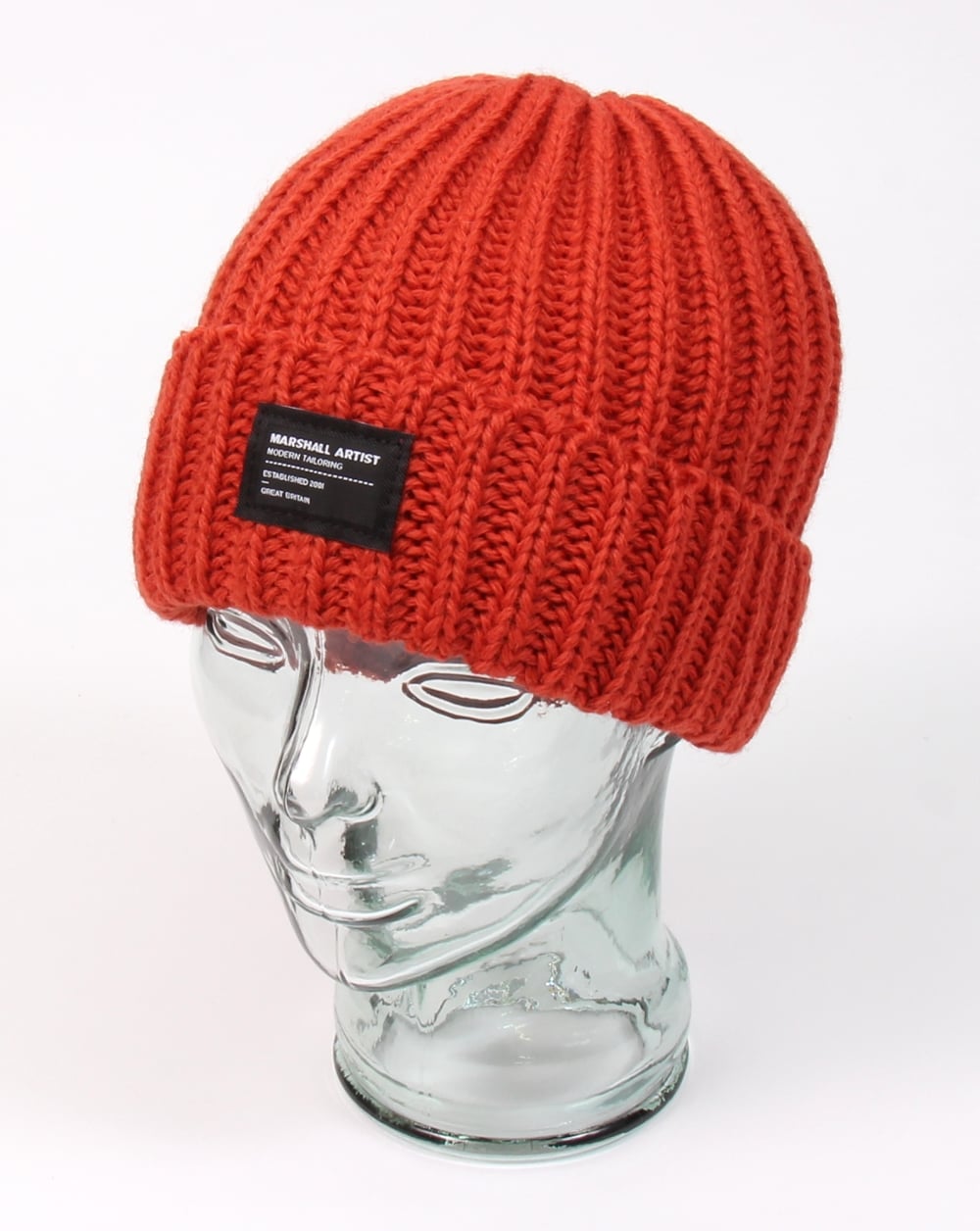 Marshall Artist – Made in England – Wollmütze in Burnt Orange