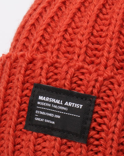 Marshall Artist – Made in England – Wollmütze in Burnt Orange