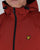 Lyle And Scott Zip Through Hooded Jacket Burnt Redwood