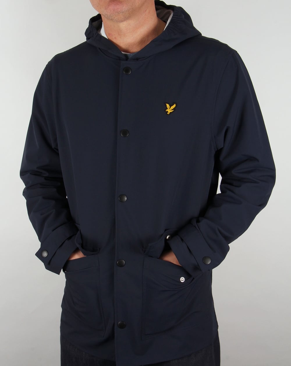Lyle And Scott Regenmantel, Marineblau