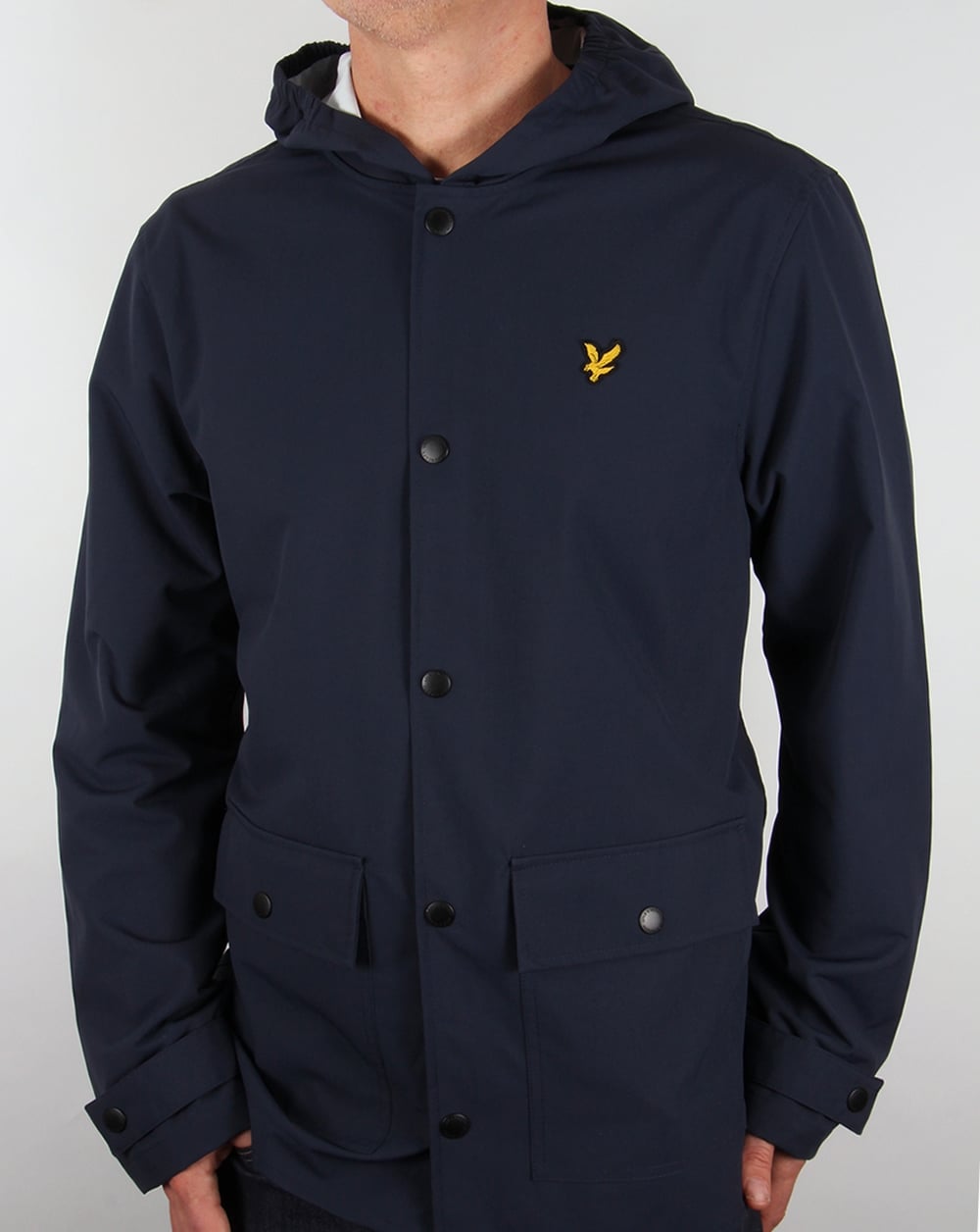 Lyle And Scott Regenmantel, Marineblau