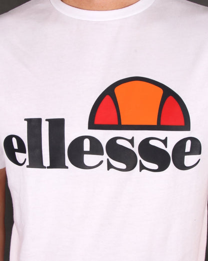 Ellesse – Weißes T-Shirt mit Logo