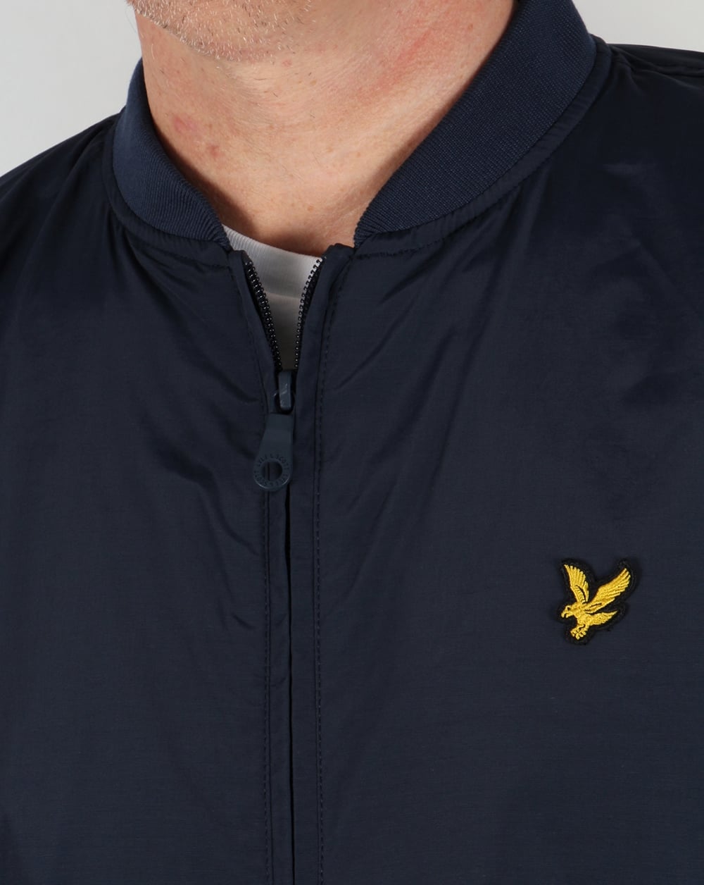 Lyle And Scott – Leichte Bomberjacke in Marineblau