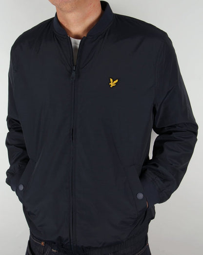 Lyle And Scott – Leichte Bomberjacke in Marineblau