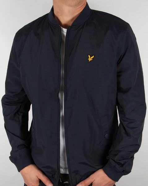Lyle And Scott Lightweight Bomber Jacket Navy