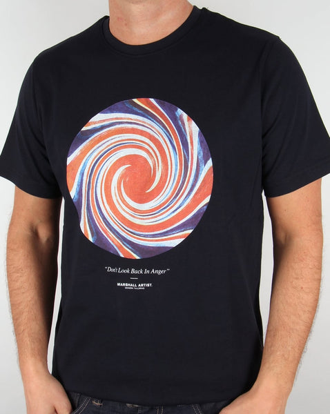 Marshall Artist Dont Look Back T-shirt Navy
