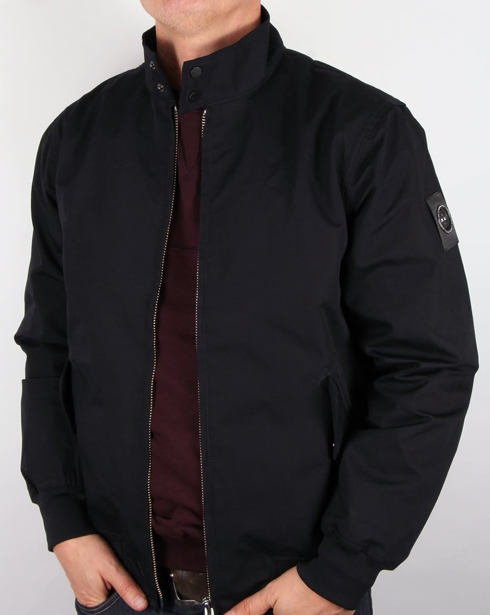 Marshall Artist Tech Harrington-Jacke, Marineblau