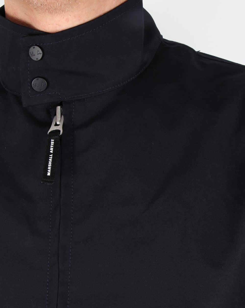 Marshall Artist Tech Harrington-Jacke, Marineblau