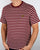 Lyle And Scott Breton Stripe T-shirt Claret Jug