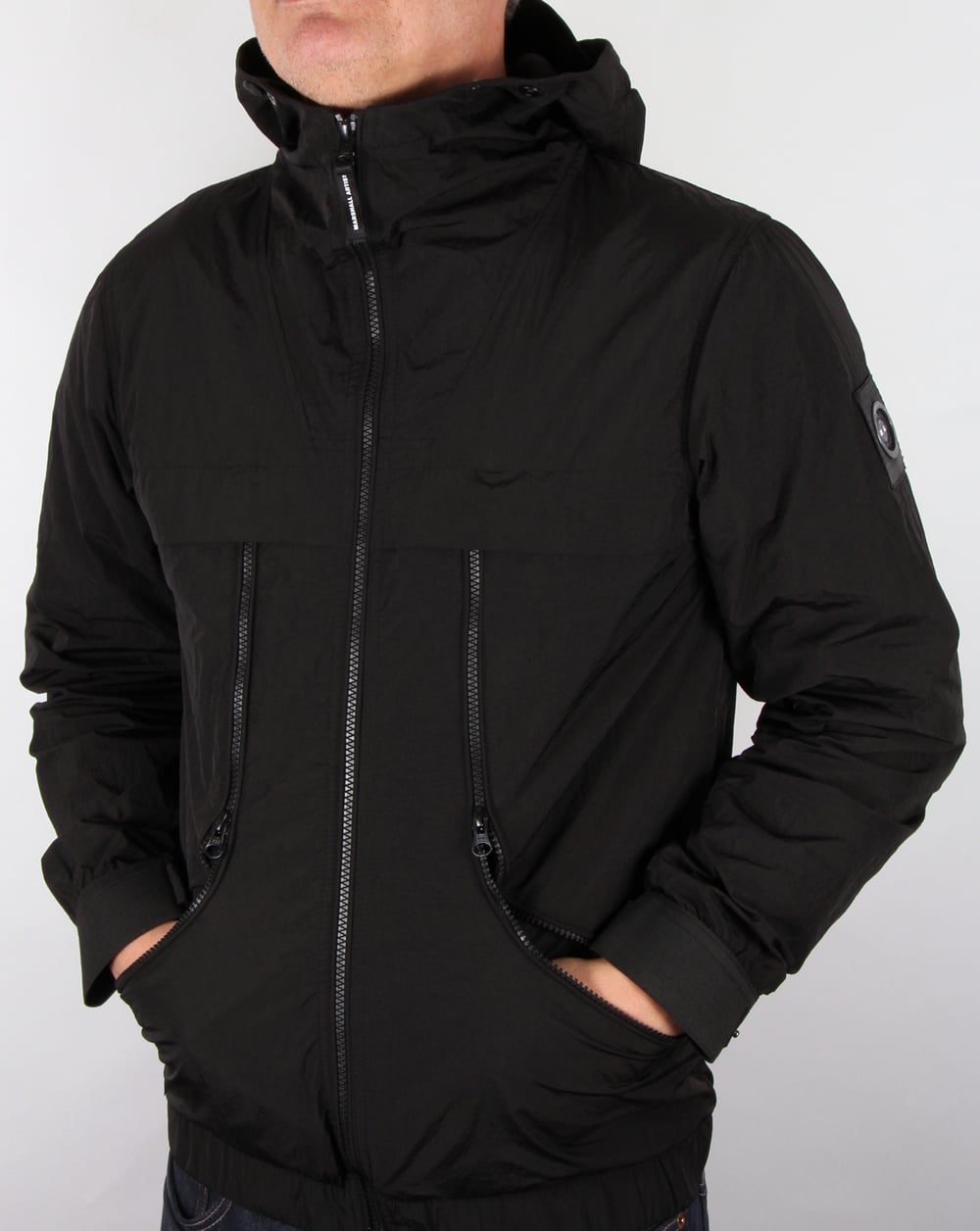 Marshall Artist Compacta Windcheater Schwarz