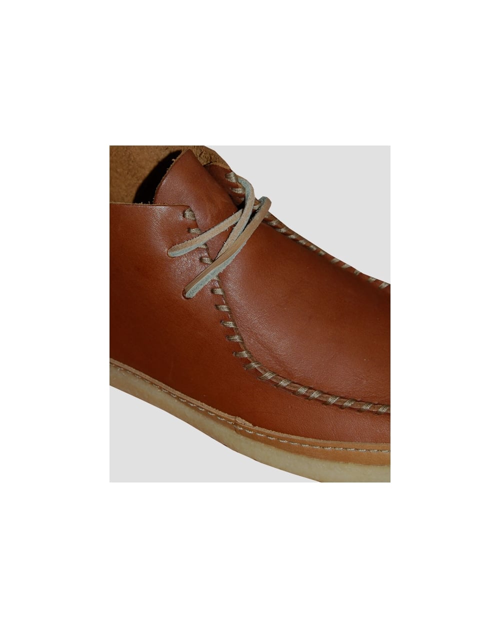 Clarks Originals Vulco Spear Stiefel aus braunem Leder