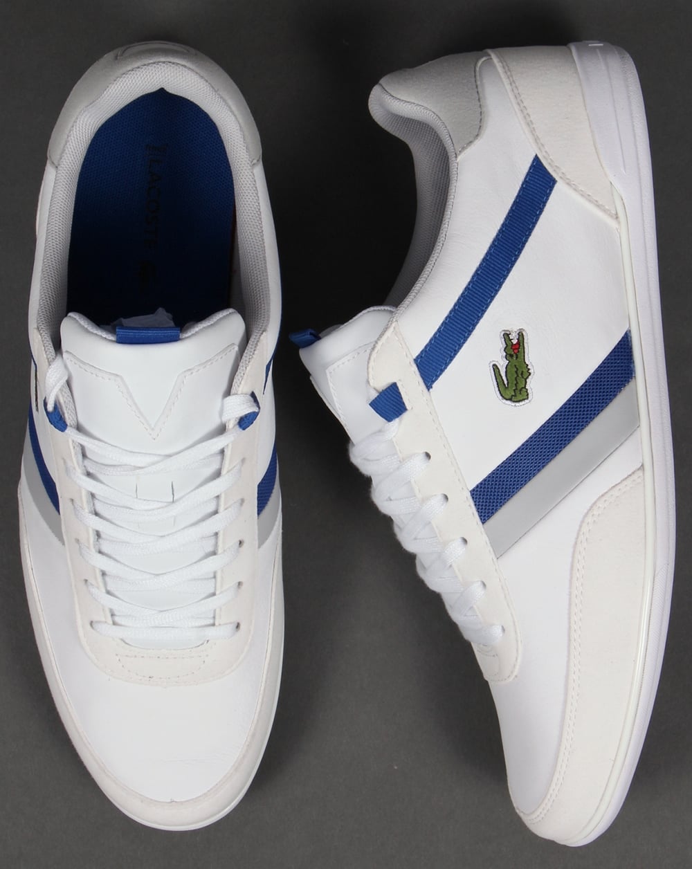 Lacoste Giron Sneakers Weiß/Royal